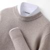 Suéter de Cachemira Grueso con Cuello Redondo al por Mayor para Hombre Otoño e Invierno Nuevo Suéter de Punto Casual de Negocios Suéter Básico Versátil