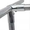 Clip Colgador de Abrazadera para Accesorios de Tubería Galvanizada de 20/25/32mm Conector para Estantería de Invernadero Sujetador Redondo sin Soldadura