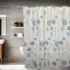 Cortina de Baño PEVA Nueva Directo de Fábrica Cortina para Cabina de Ducha de Inodoro Cortina de Puerta Impermeable Anti-moho Cortina Impermeable