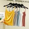 Primavera e Verão Modal Sling Feminino Sem Mangas Roupa Interna Slim-fit Emagrecimento Base Camisa Fina Top Cor Sólida Colete Tamanho Grande
