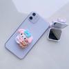 Espelho Quadrado Porta Airbag Espelho de Mesa Sanrio Suporte para Celular Espelho de Maquiagem Desenho Animado Ursinho Fofo Plástico