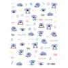 Xiaohongshu Douyin Transmisión en Vivo Pegatinas para Uñas con Relieve para Niños Pegatinas para Uñas para Adultos Funda para Teléfono iPad Fabricante Venta al por Mayor en Stock