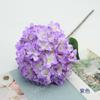256 Hortênsia Ramo Único Artificial 256 Hortênsia Doce Cena de Casamento ao Ar Livre Layout Arranjo de Chão Arranjo de Arco Arranjo de Flores