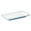 Prato de Melamina Retangular Prato para Hot Pot Imitação de Porcelana Plástico Criativo Prato para Churrasco Prato para Lanche Louça Comercial