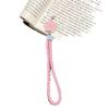 Estilo Ins flor fresca trançada cordão curto universal para capa de celular Apple iphone pingente de corda de mão anti-perda