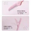 Xirui Rastreador de Cejas Plegable de Acero Inoxidable con Red Protectora de Microdistancia, Rastreador Manual de Cejas para Principiantes, Personalizable
