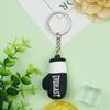 Nuevo Llavero de Muñeco Guantes de Boxeo Versión Q Artículos Deportivos Pvc Goma Suave Accesorios Colgante para Mochila Pequeño Regalo