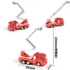 Juguetes de Autos de Aleación para Niños Vehículos de Ingeniería Metálicos Excavadoras Vehículos de Saneamiento Urbano y Tráfico Modelo de Coche Adornos Regalos