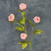 Flores Artificiales de Peonía de 4 Cabezas en Colores Otoñales Más Vendidas de Amazon para Decoración del Hogar y Bodas, Adornos de Flores Falsas Transfronterizos al por Mayor