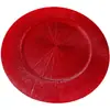 Plato base de plástico, Plato decorativo para tarta de frutas de boda europea y americana, fiesta de Navidad 13 pulgadas