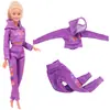 Venda Quente Transfronteiriça Nova Boneca Barbie de 11,5 polegadas Boneca de 30cm Vestido de Fantasia Vestido de Princesa Roxo Saia Pequena Perfumada