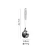 Cucharón Colador de Acero Inoxidable Espesado Cuchara Doméstica de Mango Largo Cuchara para Hot Pot de Cocina Juego de Utensilios de Cocina Cucharón Colador de Sopa Comercial