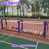 Ponte de balanço para jardim de infância parque ao ar livre aptidão física balanço treinador sensorial estrutura de escalada rede de escalada instalações combinadas atividade
