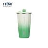 Nueva Taza de Café de Acero Inoxidable Tyeso Tai Shuo, Aislada para Hielo, Taza de Coche con Popote, Botella de Agua de Gran Capacidad al Vacío