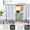Cortina de Cama de Dormitório Estudantil Cortina Blackout de Dormitório Pano de Contorno de Cama Beliche Superior Cortina de Mesa de Beliche Cortina Proteção de Mesa Inferior Jw