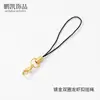 100 Piezas Personalizadas de Accesorios para Joyería DIY Broche de Langosta Chapado en Oro Correa Colgante de Círculo Simple y Doble para Teléfono Móvil Sling Venta al por Mayor