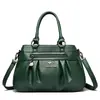 Bolso de mano para mujer transfronterizo nueva colección otoño/invierno 2026: bolso de hombro práctico y bolso cruzado para mujeres de mediana edad, bolso tote simple para madres