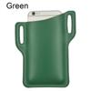 En Stock Bolso Protector Portátil Anti-Pérdida para Teléfono Móvil para Hombres Edc Piel PU 6.5 Pulgadas con Soporte Bolsa de Cinturón Cruzada