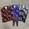 Atacado Roupa Tang masculina e feminina roupas de papel roupas de algodão feitas à mão conjunto completo de suprimentos sacrificiais adoração de ancestrais no túmulo roupas para o frio festival Qingming limpeza de túmulos