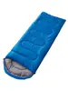 Saco de dormir estilo envelope para adultos, portátil para todas as estações, à prova de frio e quente, estilo acampamento ao ar livre para escritório, viagem, fornecimento direto da fábrica