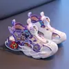 Nuevas Sandalias de Verano para Niños 2026: Zapatos de Playa Cómodos, Elegantes, Casuales, con Luces para Niños, Zapatos Escolares Cerrados para Niños
