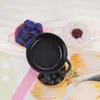 Mini Cena em Miniatura Modelo Artificial Pequeno Hot Pot Binaural Enfeites Criativos Casa de Brincar Brinquedo Casa de Bonecas Modelo