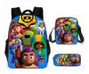 Mochila de anime transfronteriza de 3 piezas, mochila escolar informal para estudiantes, bolso para lápices, bolsa de almacenamiento