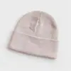 Novo Chapéu de Malha de Algodão Acrílico com Barra, Chapéu Quente de Inverno para Exterior Tricotado, Fabricante de Chapéu de Malha para Casal Chapéu de Malha