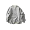 Suéter de Punto Falso de Dos Piezas Estilo Japonés Retro con Cuello en V para Hombre, Cálido Versátil Casual, de Punto, Moderno