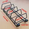Estante para tazones, escurreplatos, accesorios de estante de supermercado engrosados, estante de almacenamiento, estante para tablas de cortar, estante para platos, gancho, estante colgante multifuncional
