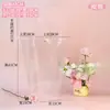 Presente transparente Bolsa de flores portátil Bolsa de presente de mão Bolo Sobremesa Quadrado Saco de embalagem de buquê de barraca Dia dos namorados