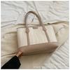 Bolsa de Grande Capacidade para Mulheres 2026 Novo Design Elegante Bolsa de Ombro para Estudante Universitário Bolsa de Mão Feminina Bolsa Tote para o Dia a Dia