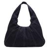 Bolsa de Axila Retro Leopardo Europeia e Americana Transfronteiriça Feminina 2024 Nova Grande Capacidade Bolsa de Mão de Nicho Bolsa de Ombro Único Formato Dumpling