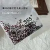 Diamantes Sueltos Ss4 Ab Rhinestones en Forma de Abanico King para Uñas, Rhinestones Super Brillantes en Forma de Abanico, Rhinestones Redondos de Vidrio Iridiscentes Aurora con Base Plana