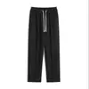 Pantalones de Traje Casual de Color Sólido Versátiles Holgados Sin Planchar para Hombre de Alta Gama, Tendencia Otoño e Invierno 2025, Tallas Grandes