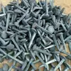 Clavos Mecánicos para Rieles Qiancheng 8x80, Sujetadores de Conexión de Vías, Tornillos Espirales Ferroviarios, Varios Tamaños y Especificaciones