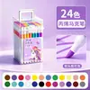 Marcador acrílico lavável e cor opaca empilhável à prova d'água secagem rápida pintado à mão diy caneta aquarela livro de desenho