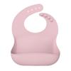 Babero de Silicona con Bolsillo para Saliva, Impermeable y a Prueba de Aceite para Comer, Set de Cuchara y Tenedor para Suplementos Alimenticios para Recién Nacidos
