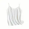 Camisola Estilo Coreano Doce Floral com Alça Fina Verão Praia Novo Estilo Versátil Redutor de Idade Top Base Feminino