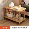 Mesita de noche Ultraestrecha Simple para Dormitorio Mesita de Noche Pequeña Mini Estante de Almacenamiento para Espacios Estrechos Mesa Lateral Móvil Ultraestrecha para Sofá