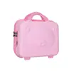 Bolsa de Maquiagem Urso com Senha Mala de Viagem Mala de Desenho Animado 14 polegadas Caixa de Armazenamento Mini Bolsa de Mão Souvenir