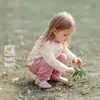 Camiseta de Manga Larga para Niñas Jellybaby Ropa de Otoño para Niños Tops Estampados para Niños 2026 Otoño Nuevos Ropa para Bebé