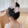 Pasador para el Cabello de Niña Tocado Dulce Princesa Bola de Lazo para Bebé Artefacto Fijo Pinza Pinza para el Cabello Accesorios para el Cabello de Niña