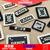 Etiqueta de Cuero con Logo Estéreo de Silicona PVC Personalizado, Logo Colorido Ecológico, Etiqueta de Cuero para Zapato, Ropa, Equipaje