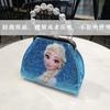 Bolso de Mano de la Princesa Elsa Congelada para Niñas Bolso Cruzado de Elsa 3-6 Años Bolso para Bebé Bolso Pequeño para Niños