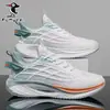 Tênis masculinos 2026 primavera e outono novo modelo, casuais de malha com sola macia, estilo "dad shoes", respiráveis para estudantes, tênis de corrida para homens