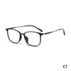 Gafas de Madera Geniales, Monturas de Gafas Cuadradas Simples y Versátiles Hechas a Mano para Mujer, Cómodas y Adelgazantes para Rostros Grandes, Adecuadas para Lentes de Graduación