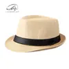 Sombrero de Lino Clásico para Playa para Hombres y Mujeres, Sombrero de Sol para Exteriores de Primavera y Verano, Sombrero Jazz para Personas de Mediana Edad y Mayores, Estilo Británico