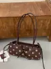 Bolso de Hombro con Lunares de Moda Coreana para Mujer 2026 Nuevo Bolso de Mano de Nicho Dulce para el Trabajo Bolso Tote de Hombro Único de Gama Alta