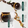 Cordón para Teléfono Móvil Original Tejido a Mano Estilo Chino Colgante de Calabaza Natural de Alta Gama Cadena para Teléfono Móvil Estilo Chino Nuevo Viajes Mujeres
